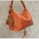 First Layer Leather Replica Loewe Small Cubi Hobo Designer Bag