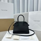 Luxury the row Margaux 15 Grained calfskin handbag small/medium