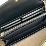 Gucci Copy GG Leather Chain Wallet 1:1 Mirror 781555 Bag