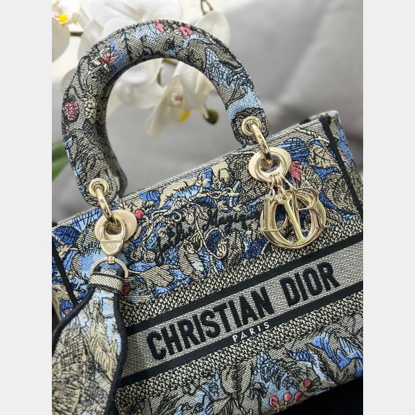 Christian Dior Replica Designer Lady Dior 24cm Handbag