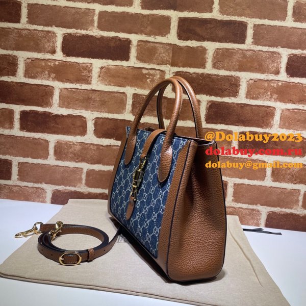 Gucci Replica Online Jackie 1961 Medium Tote Leather 649016 Bag