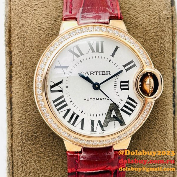 Cartier 33mm Ballon Bleu de Cartier watch