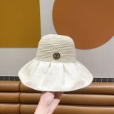 AAA+ CC Replica Big brim Camellia straw hat