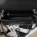 Luxury CC FLAP BAGS 20CM AS1787 SILVER BALL