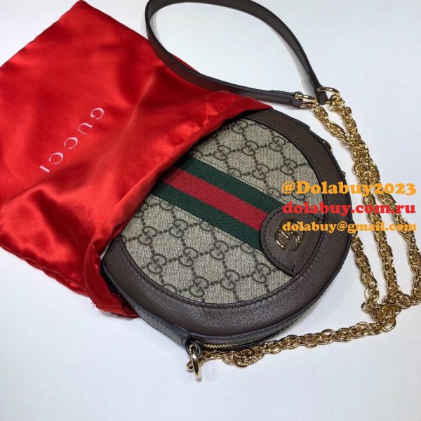 Best Gucci High Quality Ophidia mini round shoulder 550618 bag