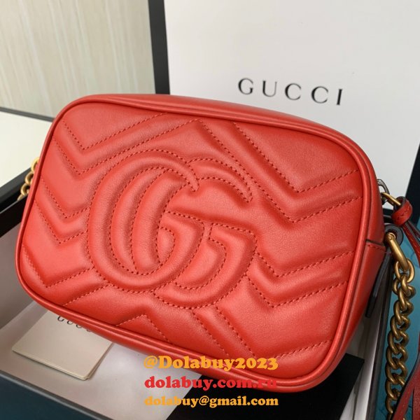 Gucci Replica GG Marmont matelassé mini 448065 bag