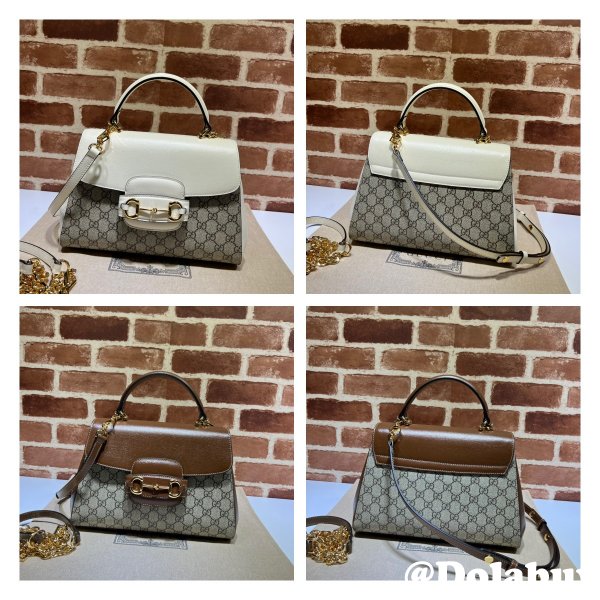 Replicas Gucci High-end Horsebit 1955 Top Handle 702049 Bags