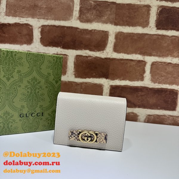 Wallet Interlocking G Gucci Top Replicas 746059 Python Bag