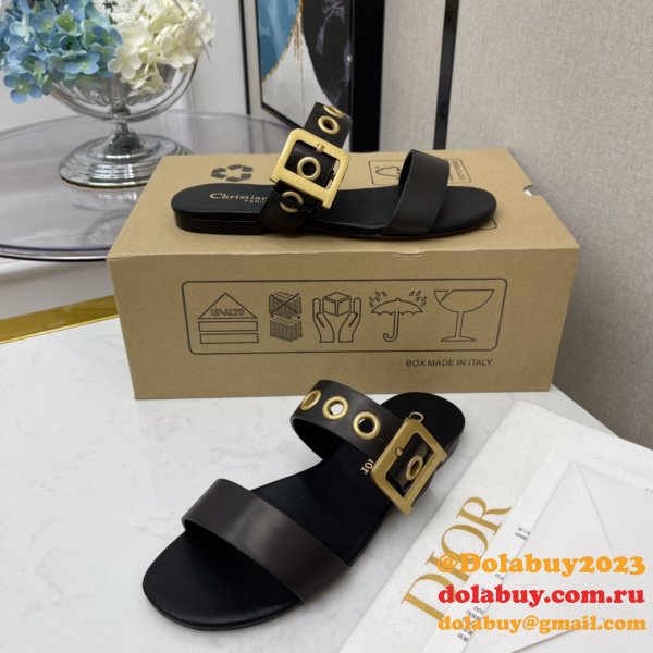 Wholesale Replica Christian Dior AW D-home sandals and slippers Shoes