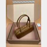 AAA+ Fashion MIU MIU 5BB173 Leather Beau Bag