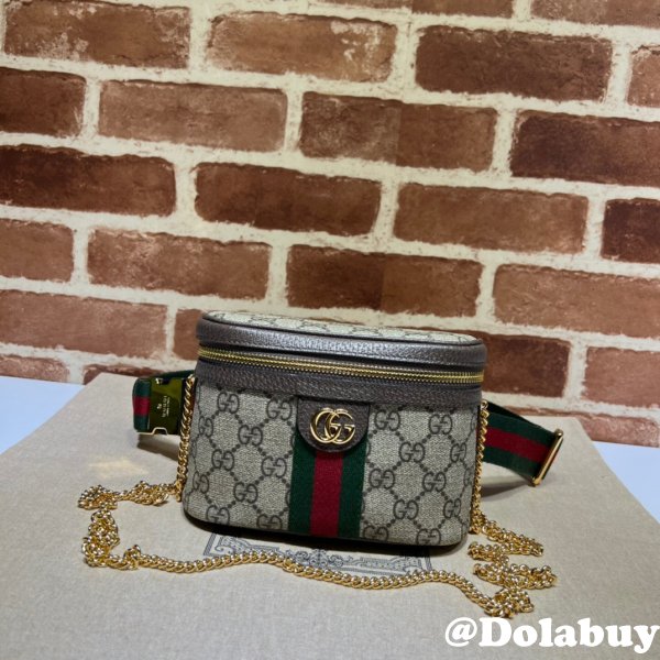 Gucci Replicas Ophidia Belt Backpacks 699765 Bag With Web