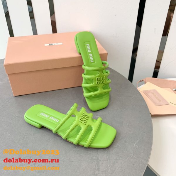 Wholesale MiuMiu Octopus Sandals Top Quality Shoes