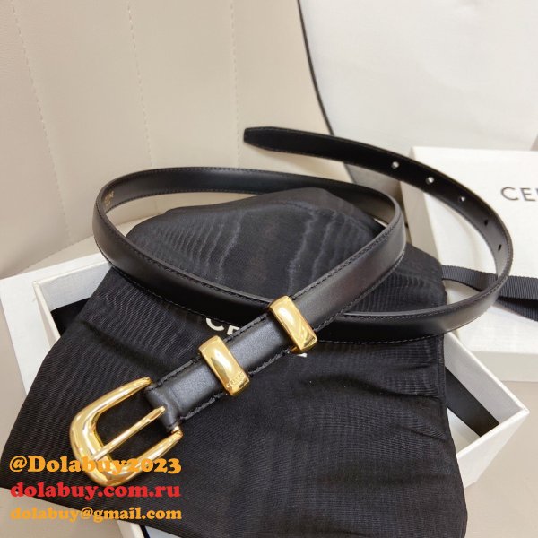 Designer Celine 18mm Replica Belts AAA Dolabuy