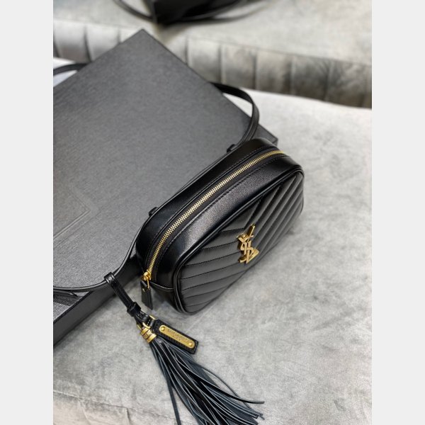 Replica Saint Laurent Lou Matelassé Leather Belt Bag