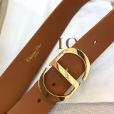 UK Top Quality Christian Dior 3.5CM Multi-color Belts